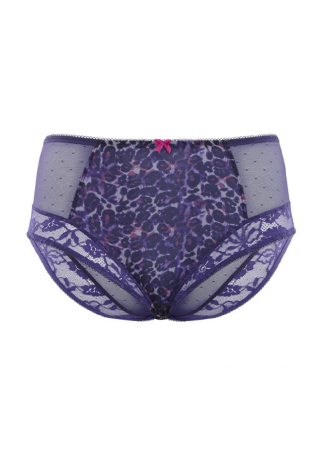 Culotte Sculptresse Animal Violet